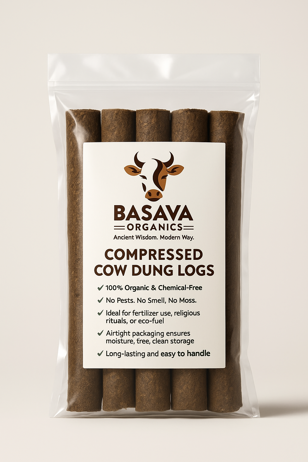 Cow Dung Logs