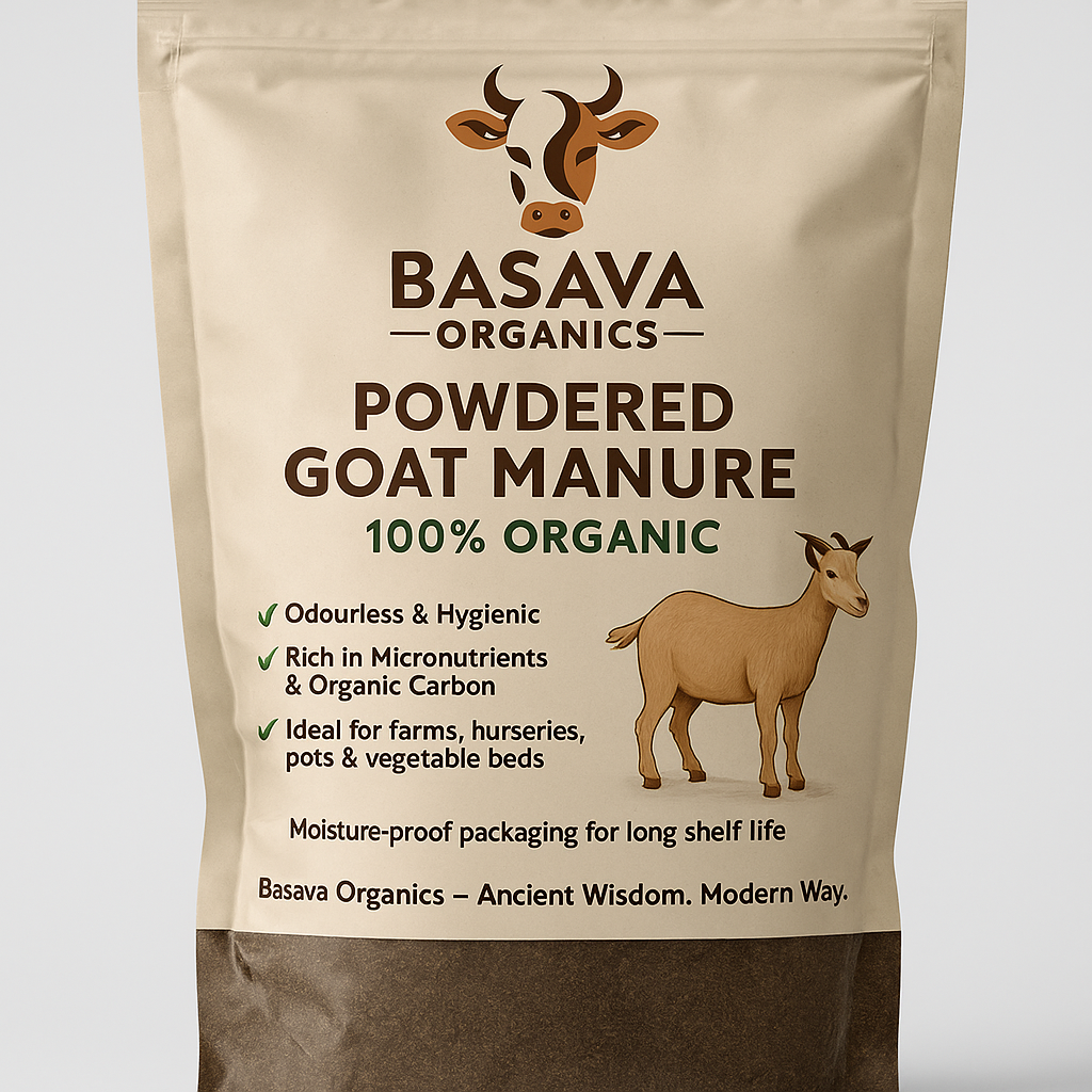 Powdered Goat Manure